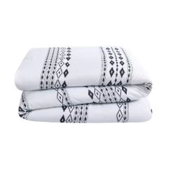 White Azteca Printed Comforter Set (King) - VCNY -Home Series Shop GUEST 3892d63e 28b3 4f5c a8d6 8c0405245437