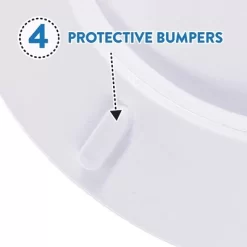 J&V Textiles Embroidered Soft Round Toilet Seat With Easy Clean & Change Hinge, Padded -Home Series Shop GUEST 3a102c1b c900 446c b14d f2c32c9afe1f