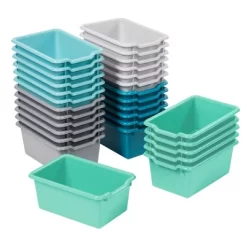 Educator Direct Scoop Front Multipurpose Storage Bins, Cubby Compatible, 30-Piece -Home Series Shop GUEST 3bb59b50 9540 457e 9b44 4a7630e83476