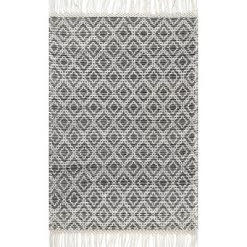 NuLOOM Hand Woven Darlene Tassel Area Rug -Home Series Shop GUEST 3d11c30a 31a8 4048 a723 6edc964f5f46
