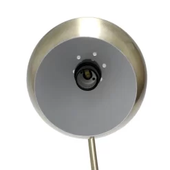 Mid Century Curved Table Lamp With Dome Shade Antique Brass - Lalia Home -Home Series Shop GUEST 3d58cf80 61dc 43fe 8b77 d8126db1217b