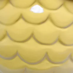 12.8" Contemporary Ceramic Owl Bedside Table Lamp With Matching Fabric Shade Yellow - Simple Designs -Home Series Shop GUEST 3eb99774 a579 418f af37 1a8a2b878b09