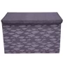 Bacati - Clouds In The City White/Gray Storage Toy Chest