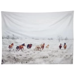 Kevin Russ Winter Horses Tapestry - Society6 -Home Series Shop GUEST 3f40e79d 5377 48cb 9c7b 6fcc8f7abede