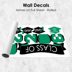 Big Dot Of Happiness Green Class Of 2023 Graduation Party Wall Decals Set Of 20 -Home Series Shop GUEST 406c40aa cc13 41c3 b93b 917f5c705ac9
