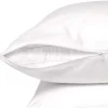 Micropuff Zippered Microfiber Pillow Protector Set Of 4