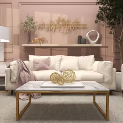 Metal Geometric Narrow Stripes Wall Decor Gold - CosmoLiving By Cosmopolitan -Home Series Shop GUEST 42eee267 bb2b 4980 a9e6 09a6192d4465