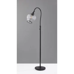 Bradford Floor Lamp (Includes Light Bulb) Dark Bronze - Adesso -Home Series Shop GUEST 437ea2ea 51b6 417f 9bcb 7e3122294fe7