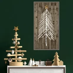 14" X 26" Wooded Whimsy I Tree By Grace Popp Framed Canvas Wall Art - Amanti Art -Home Series Shop GUEST 43d52acf 833f 422f 948c 09a1f135732d