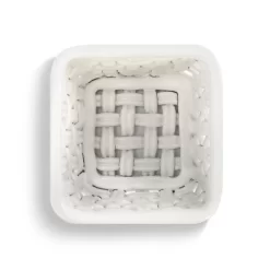 DEMDACO Woven Fruit Basket White