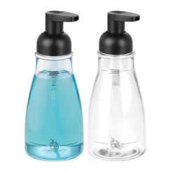 MDesign Round Refillable Foaming Hand Soap Dispenser Pump, 2 Pack -Home Series Shop GUEST 46feeee6 477e 45e0 a8a4 f73fd6747782