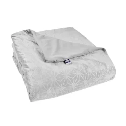 48"x72" Clean Comfort 20lbs Weighted Blanket With Removable Cover Gray - Sealy -Home Series Shop GUEST 4748f563 036b 4ab3 8bfa 460cfa3a35be
