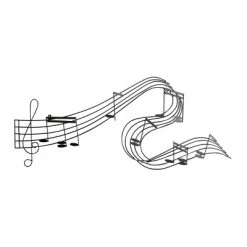 Metal Music Notes Wall Decor Black - Olivia & May -Home Series Shop GUEST 478cc107 d362 43b5 abb2 21e35ce7c922