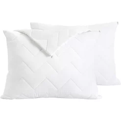 Waterguard Quilted Waterprof Cotton Top Pillow Protector Set Of 2 White -Home Series Shop GUEST 4a4e3ee2 6b9c 4abe aa99 c8f0cd0ab32b