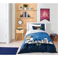Saturday Park Harry Potter Exploring Hogwarts 100% Organic Cotton Duvet Cover & Sham Set -Home Series Shop GUEST 4a761878 3602 4fa3 a6f7 df71c626fb21