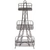 Three Tier Ville Des Lumieres Collection Eiffel Tower Spa Tower Bronze - ELLE DECOR