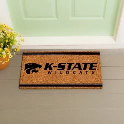 Evergreen Kansas State University Logo Turf Mat, Brown- 28 X 16 Inches Indoor Outdoor Doormat -Home Series Shop GUEST 4cf41ece 85dc 49fd 8f77 9da618b29d21