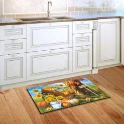Pumpkin Cart Autumn Doormat Sunflowers Watering Can 30" X 18" Briarwood Lane -Home Series Shop GUEST 4d70d3ce f445 4056 9513 39e9f0aec7cd