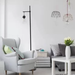 Beacon Floor Lamp With Glass Shade Black - Lalia Home -Home Series Shop GUEST 4f84b4b4 7581 40d1 9b7d 9ca37d9475c3