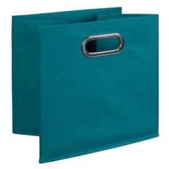Niche Cubo 4pk Foldable Fabric Storage Bin With Label Holder Teal -Home Series Shop GUEST 4face704 ff04 424f ad83 4bbbbfcc8b20