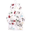 Hudson Baby Infant Boy Plush Animal Face Bathrobe, Boy Farm Animals, 0-9 Months
