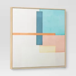 (Set Of 2) 24" X 24" Color Blocks Framed Wall Canvases - Threshold™ -Home Series Shop GUEST 50ae9f34 a33f 4577 b93c 431d13d80a23