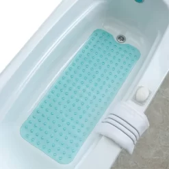 XL Non-Slip Bathtub Mat With Drain Holes - Slipx Solutions