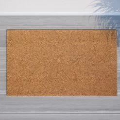 Emma And Oliver Weather Resistant Coir Doormat With Anti-Slip Rubber Backing For Indoor/Outdoor Use -Home Series Shop GUEST 514770be da01 4006 becc 1ca4728a5c1e