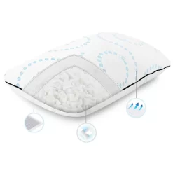 Dr. Pillow ReGen Adjustable Pillow With Cooling Technology, White -Home Series Shop GUEST 51d8ad82 93c9 4bc1 a628 a220dacf1daa