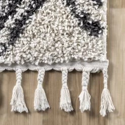 NuLOOM Amanda Moroccan Chevron Tassel Area Rug -Home Series Shop GUEST 5239cd1f 7949 4adb 8804 7db143d5709f