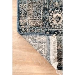 NuLOOM Vintage Melani Medallion Fringe Area Rug -Home Series Shop GUEST 533f9a6f dfb3 4e26 a3de bbc2504e5c09