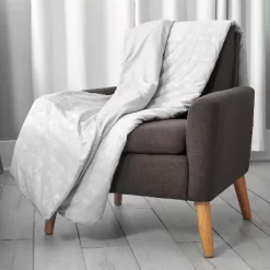 48"x72" Clean Comfort 20lbs Weighted Blanket With Removable Cover Gray - Sealy -Home Series Shop GUEST 53743d5a 6129 4510 8447 6fea7511f4ae