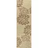 Zinnia Modern Floral Textured Weave Indoor/Outdoor Area Rug - JONATHAN Y