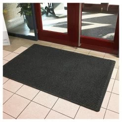 3'x4' Solid Doormat Black - HomeTrax 6 3'x4' Solid Doormat Black - HomeTrax -Home Series Shop GUEST 546163f2 f276 4443 a97c b3752f4317e9 1