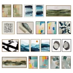 18" X 40" Sylvie Tranquil Meadows Framed Canvas By Amy Lighthall Natural - Kate & Laurel All Things Decor -Home Series Shop GUEST 547cebeb 1cb3 4bf2 a502 6f7f17f18e87