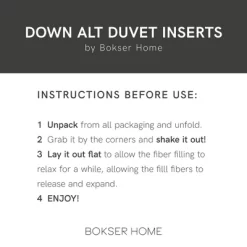 Premium All Season Down Alternative Duvet Comforter Insert | BOKSER HOME 20 Premium All Season Down Alternative Duvet Comforter Insert | BOKSER HOME -Home Series Shop GUEST 577c927d 0456 4394 9bc0 148d5c13648c