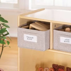 Guidecraft EdQ Shelves And 5 Bin Storage Unit - 30" -Home Series Shop GUEST 5790ff6c da1b 40c1 9b57 52ed1b0f1553