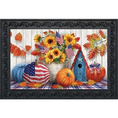American Autumn Fall Fall Doormat 18" X 30" Indoor Outdoor Briarwood Lane 1 American Autumn Fall Fall Doormat 18" X 30" Indoor Outdoor Briarwood Lane
