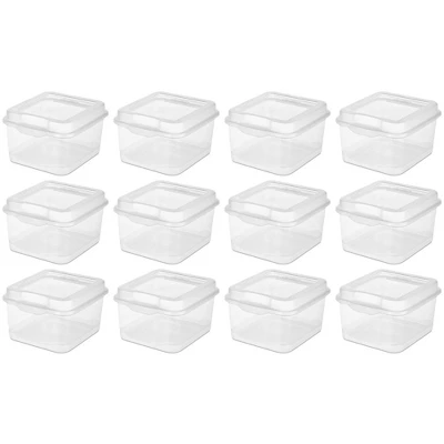 Sterilite Modular Plastic FlipTop Hinged Storage Box Container With Latching Lid For Home, Office, Workspace, And Classroom Organization 6 Sterilite Modular Plastic FlipTop Hinged Storage Box Container With Latching Lid For Home, Office, Workspace, And Classroom Organization - Image 6