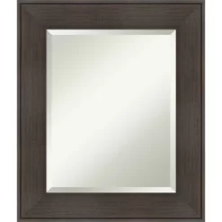 William Framed Bathroom Vanity Wall Mirror Espresso - Amanti Art -Home Series Shop GUEST 5bbdf277 0d97 4934 827e b13f7dba4e72