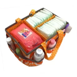 Bacati - Mix N Match Orange Storage Caddy -Home Series Shop GUEST 5dff776e 90ea 4dec b797 00be659e748b