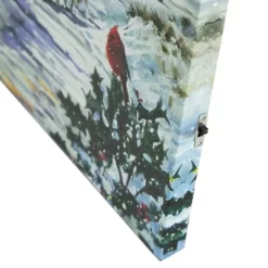 Northlight LED Lighted Fiber Optic Snowy Christmas Village Canvas Wall Art 11.75" X 15.75" -Home Series Shop GUEST 5f93c011 2c2e 4120 ad8f 24b7a1ef7c6a