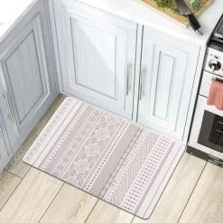 World Rug Gallery Geometric Boho Anti-Fatigue Standing Mat