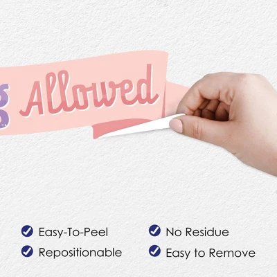 Big Dot Of Happiness Pajama Slumber Party - Peel And Stick Girl Birthday Vinyl Wall Art Stickers - Wall Decals - Set Of 20 2 Big Dot Of Happiness Pajama Slumber Party - Peel And Stick Girl Birthday Vinyl Wall Art Stickers - Wall Decals - Set Of 20 - Image 2