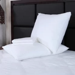 Circles Home Zippered Pillow Protector Cotton Blend White -Home Series Shop GUEST 63bd01c5 c683 4fe7 bb0e 1e1e569f767e