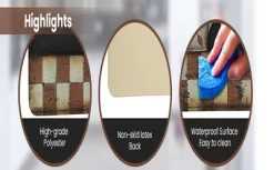 J&V TEXTILES 18" X 30" Cushioned Kitchen Floor Standing Mat (Rich Espresso) 3 J&V TEXTILES 18" X 30" Cushioned Kitchen Floor Standing Mat (Rich Espresso) -Home Series Shop GUEST 63be9bff c3c0 466f b62c 32c816338cb2