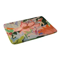 Summer Boquet Memory Foam Bath Mat - Deny Designs