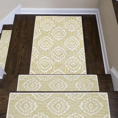 Sussexhome Flower Collection Cotton Heavy Duty Low Pile Area Rug , 2' X 3' 2 Sussexhome Flower Collection Cotton Heavy Duty Low Pile Area Rug , 2' X 3' - Image 2