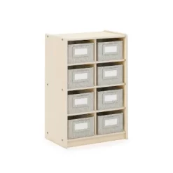 Guidecraft EdQ 8 Cubby Bin Storage Organizer - 30" -Home Series Shop GUEST 679b66cb e9ea 4164 bcf5 aa1c48b297d2