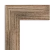 Amanti Art Owl Brown Narrow Petite Bevel Wood Bathroom Wall Mirror 27.5 X 21.5 In.